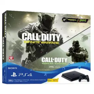 PlayStation 4 CUH-2000 Series 500GB HDD [Call of Duty: Infinite Warfare Bundle Set] (Jet Black)